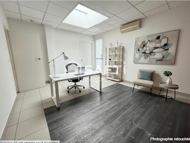 Location Bureaux 1 pièce 18 m2 Hallennes lez Haubourdin