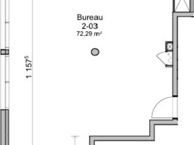 Location Bureaux 1 pièce 88 m2 Montpellier