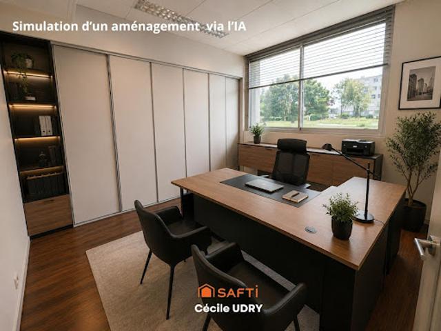 Location Bureaux 4 pièces 90 m2 Tours