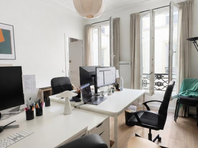 Location bureau Paris 2 proche Opéra Garnier et Quatre Septembre