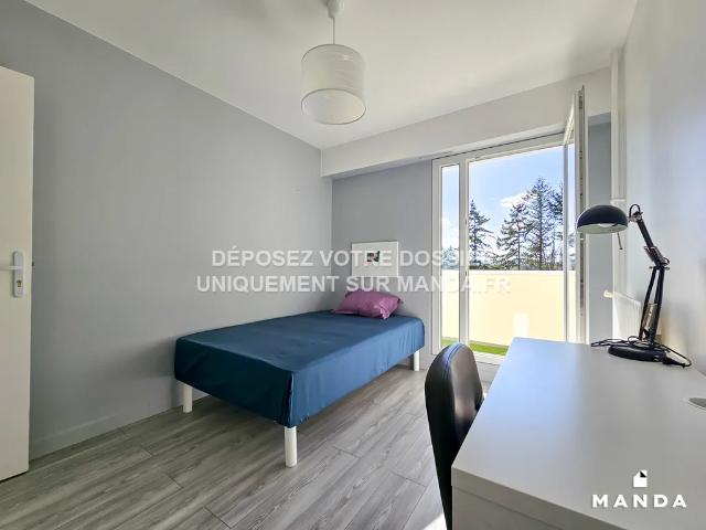 Location Chambre Rue de la Justice Turquoise, Cergy