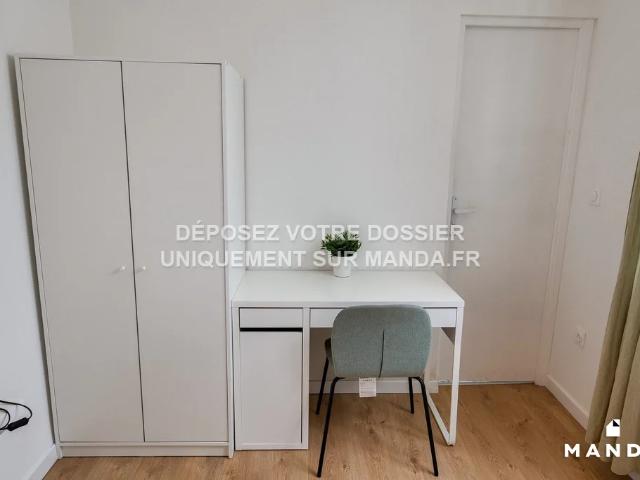 Location Chambre Rue de l'Amiral Courbet, Lille