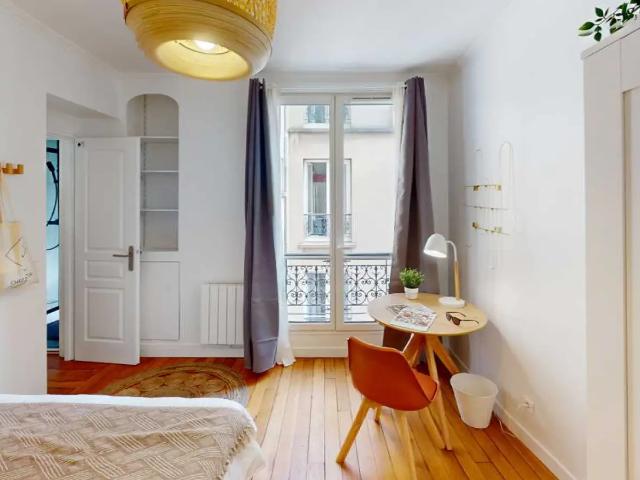 Location Chambre Rue des Cloÿs, Paris