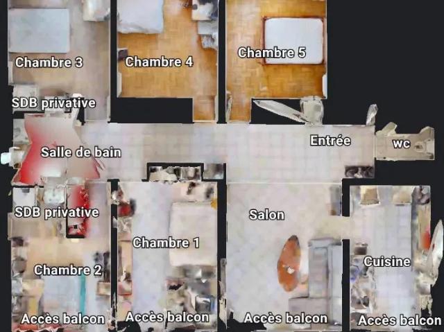 Location Chambre Rue des Violettes, Mérignac