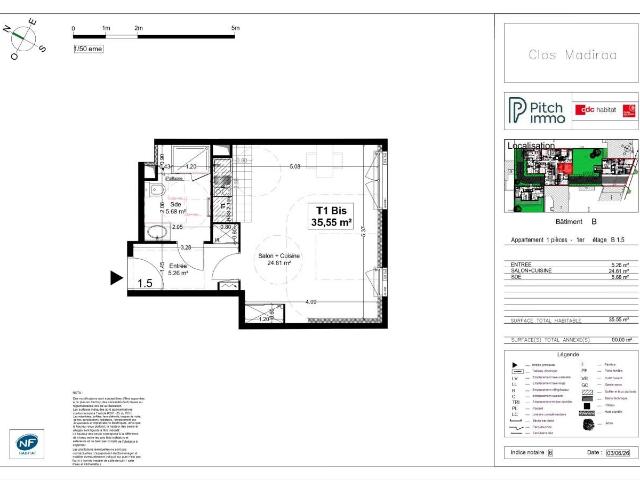 Location Chambre Rue Madiraa, Courbevoie