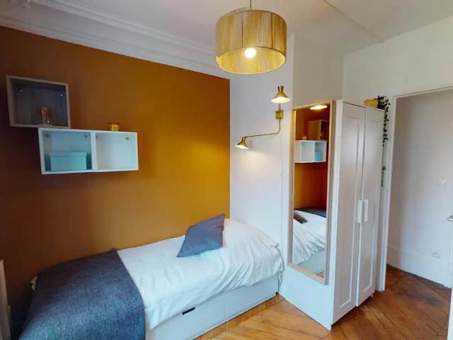 Location Chambre Rue Ruhmkorff, Paris