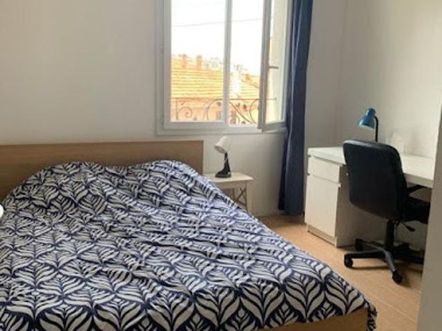 Location Chambre 1 pièce 12 m2 Cannes la bocca