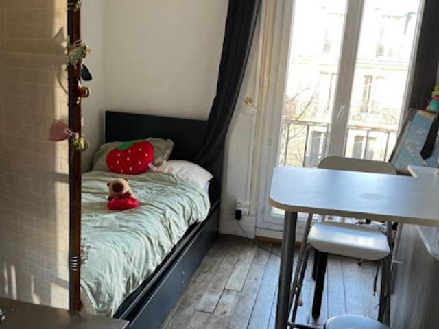 Location Chambre 1 pièce 12 m2 Paris 19ème