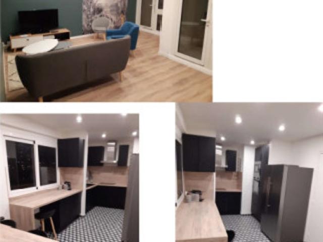 location dans grand appartement refait a neuf