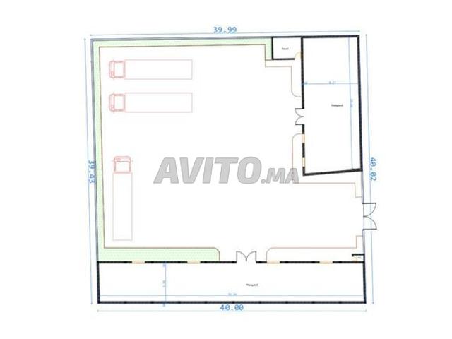 Location d'espace industriel avec accès facile aux camions