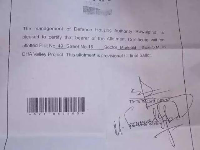 Location DHA Islamabad 7th Avenue ID 17974