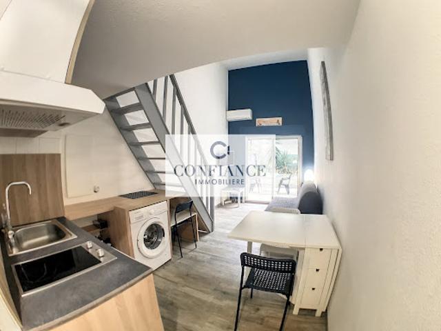 Location Duplex 1 pièce 25 m2 Nice