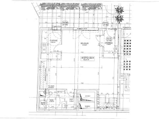 Location Duplex 4 pièces 133.8 m2 Paris 15ème