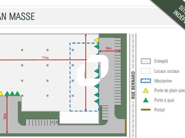 Location entrepôt Bobigny Proximité métro 5 et 7