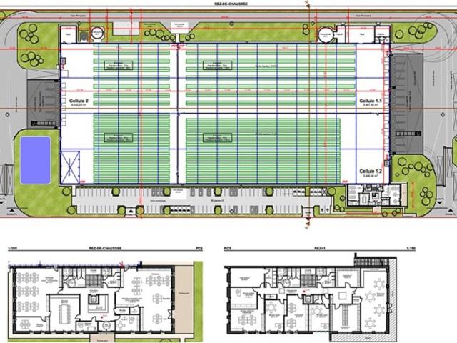 Location entrepôt Margny lès Compiègne Proximité A1 et gare