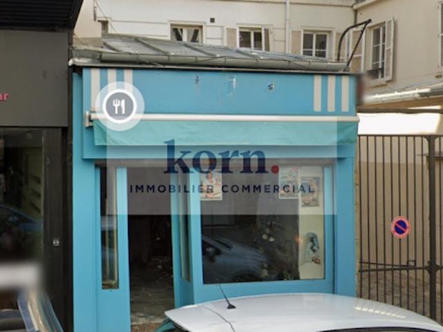 Location Fond de commerce 18 m2 Paris 17ème