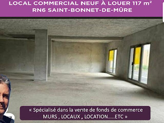 Location Fond de commerce 117 m2 Saint Bonnet de Mure