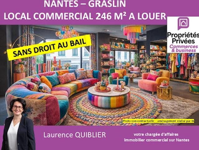 Location Fond de commerce 246 m2 Nantes
