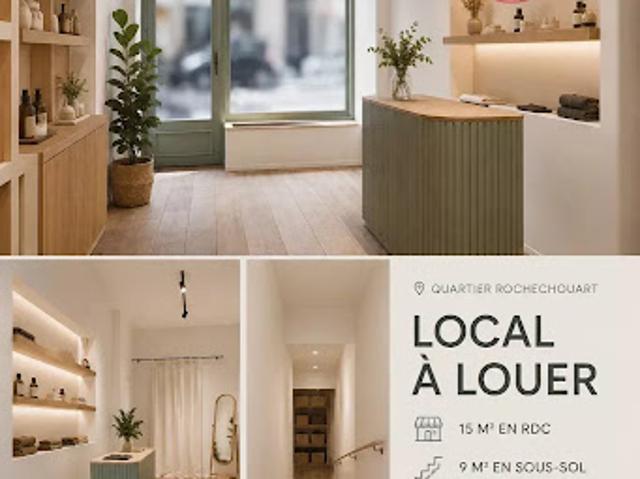 Location Fond de commerce 24 m2 Paris 9ème