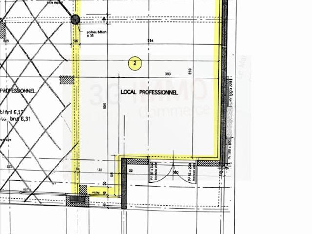 Location Fond de commerce 2 pièces 40 m2 Begles