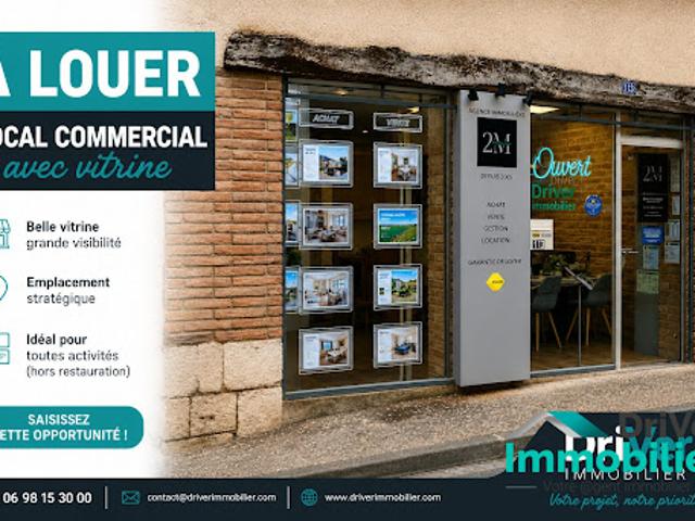 Location Fond de commerce 2 pièces 40 m2 Gimont