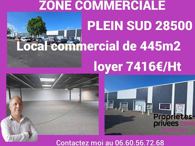 Location Fond de commerce 445 m2 Vernouillet