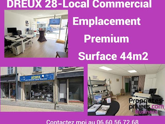 Location Fond de commerce 44 m2 Dreux