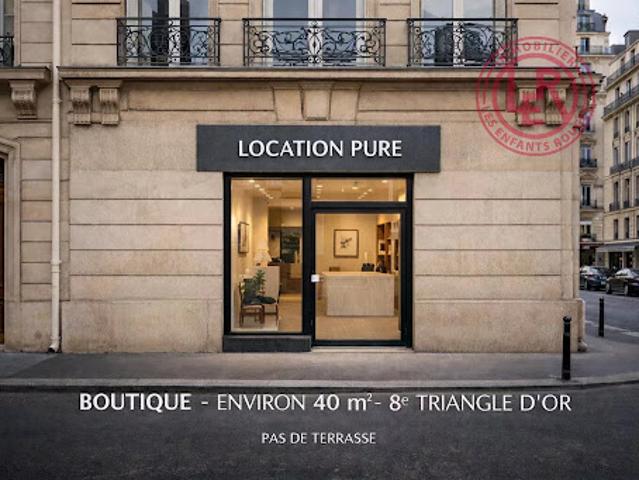 Location Fond de commerce 40 m2 Paris 8ème