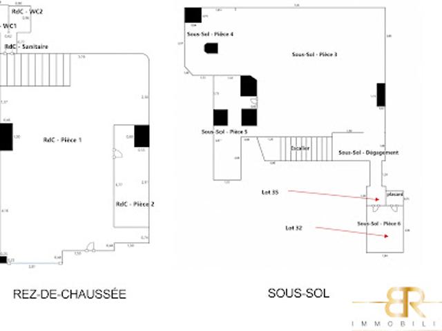 Location Fond de commerce 6 pièces 120 m2 Paris 6ème