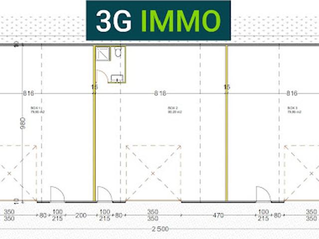 Location Fond de commerce 80 m2 Bourg Blanc