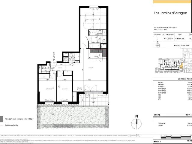 Location House Avenue de Stalingrad, Villejuif