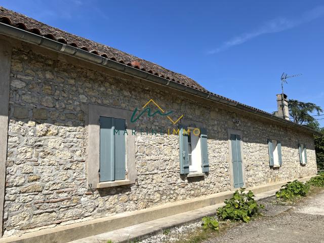 Location House Route des Côteaux, Virazeil