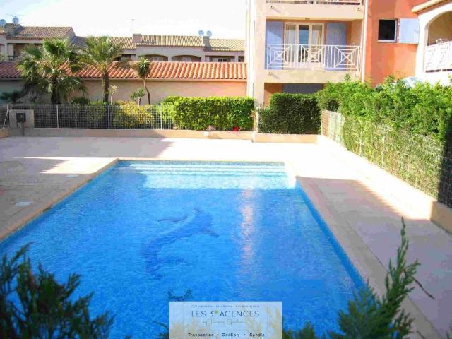Location JOLIE T2 MEUBLE RESIDENCE AVEC PISCINE PARKING | Les 3 Agences
