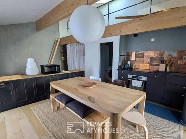 Location L'appartement meublé de Bastide à BORDEAUX 77 m2 Espaces Atypiques Bordeaux