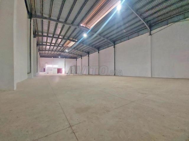 Location entrepôt de stockage 2100m2 ZI Casablanca