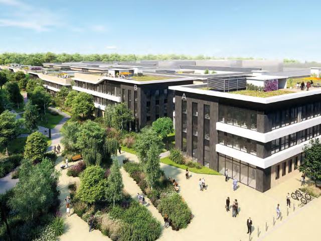 Location local activité Nanterre Parc urbain HQE