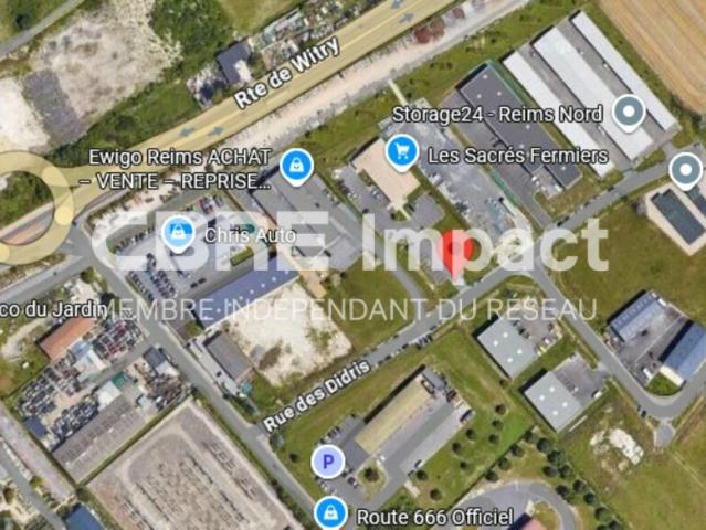 Location local d'activité Cernay lès Reims 6 m de hauteur