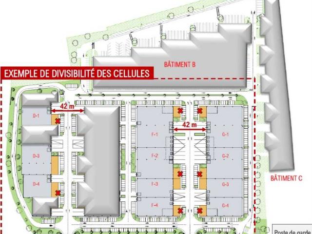 Location local d'activité Le Bourget Proche A1 A86 A104