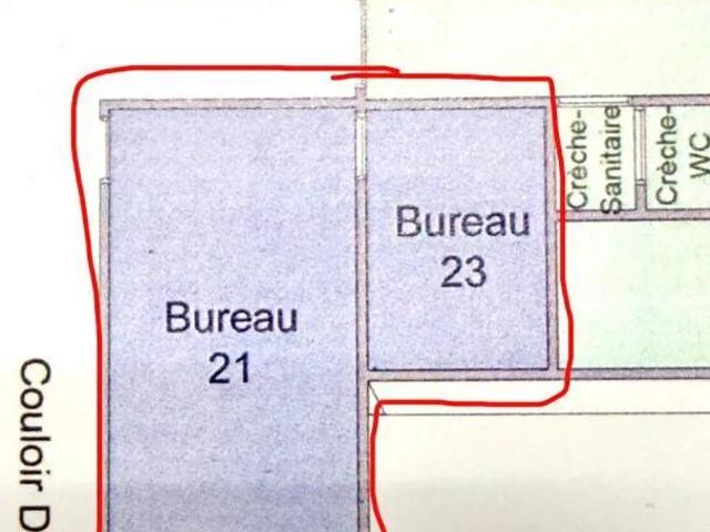 Location Local d'activités 62 m²