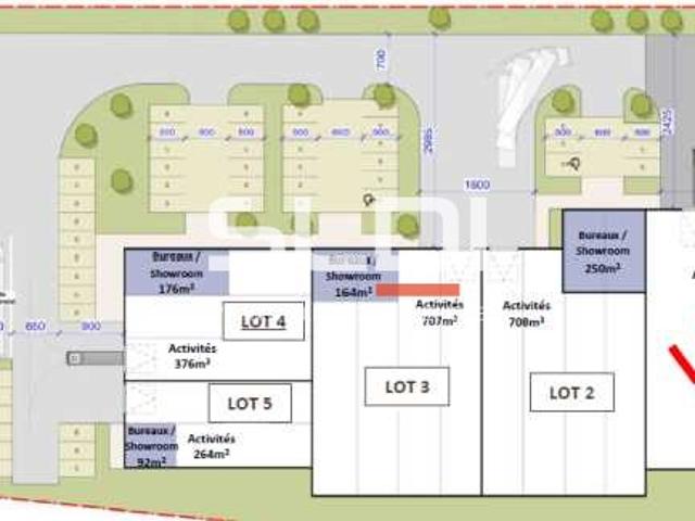Location locaux d'activité Ambérieux d'Azergues Visibilité A46