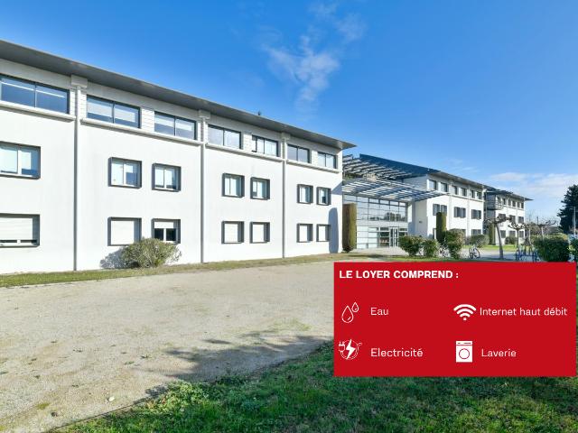 Location logement étudiant 1 pièce AVIGNON 16m² à 481.32€/mois CDC Habitat
