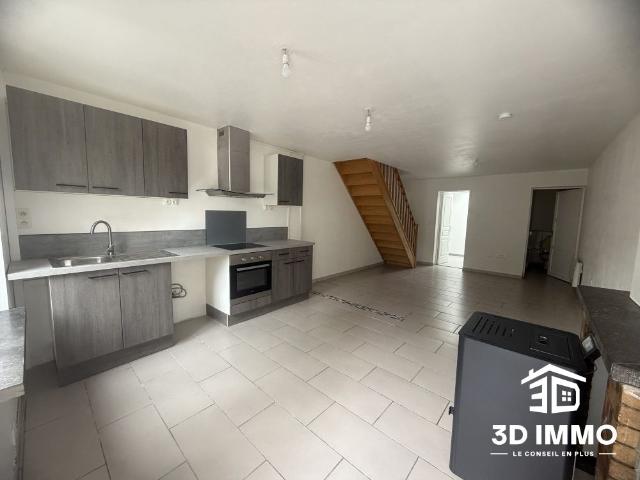 Location Maison 3 pièces 55m² AVESNES SUR HELPE 59440