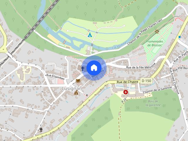 Location Maison 3 pièces 70m² CLOUE 86600
