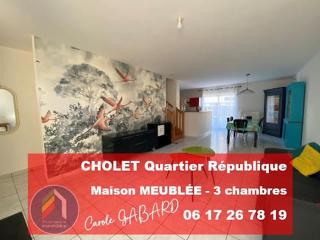 Location Maison 4 pièces 88 m2 Cholet