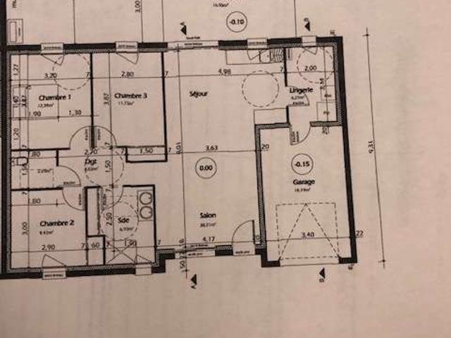 Location maison 4 pièces Saint Herblon 44