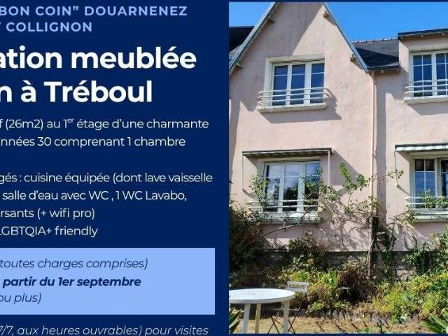 Location maison 5 pièces Douarnenez 29