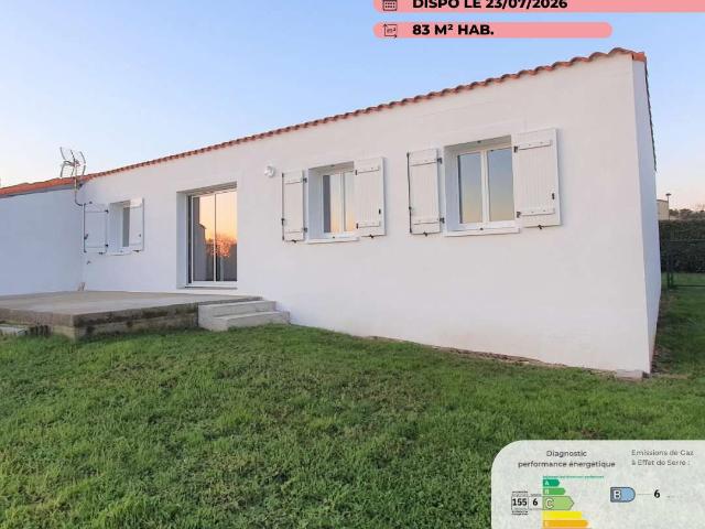 Location maison 5 pièces La Roche sur Yon 85