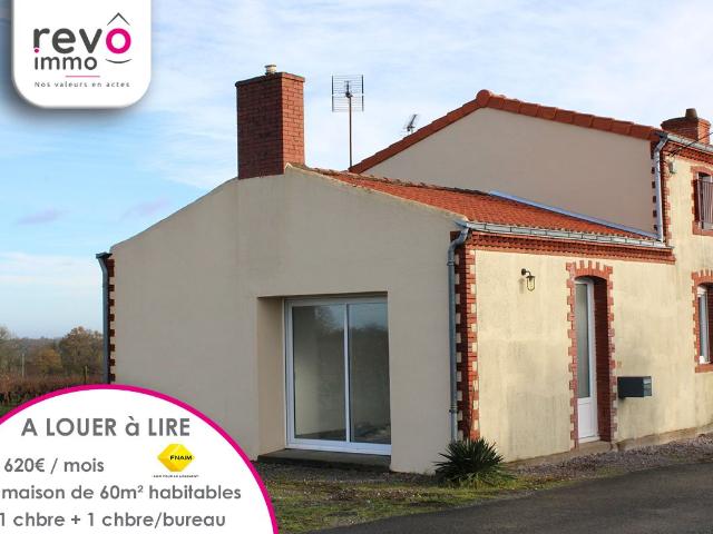 LOCATION MAISON 60m² / LIRE