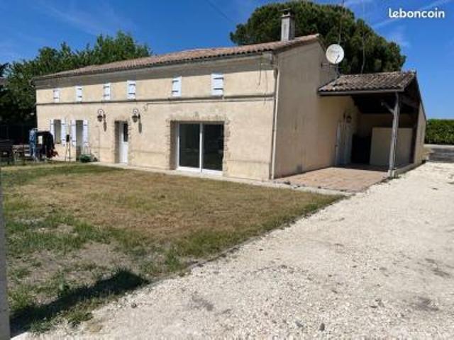 location maison lande de fronsac 5 pièces 115 m2 gironde 33240 1200 € / mois