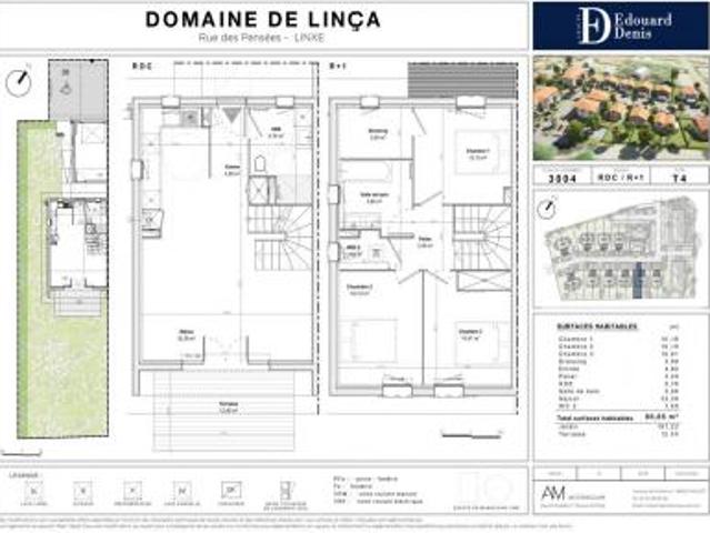 location maison linxe 4 pièces 88 m2 landes 40260 1000 € / mois